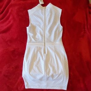 Guess Dresses - Guess Sleeveless White Mini Dress Guess Dresses - Guess Sleeveless White Mini Dress